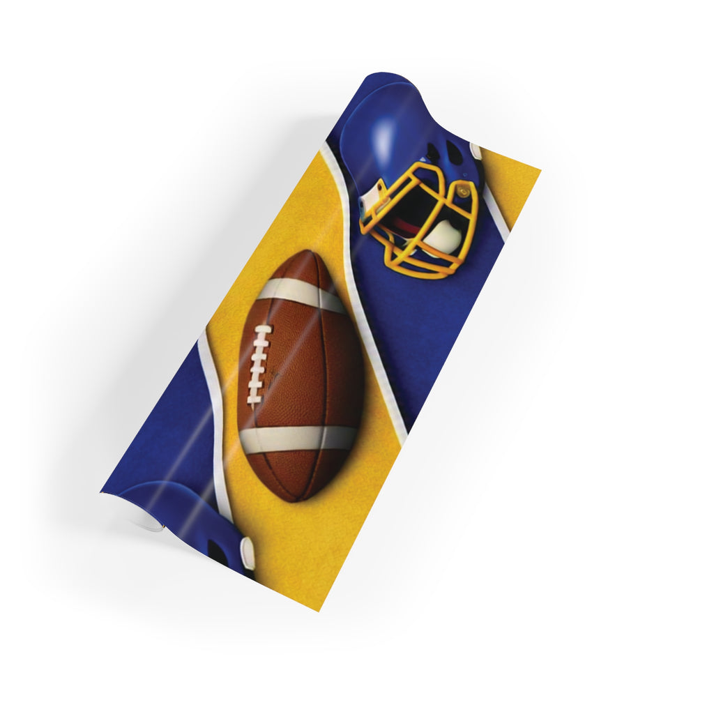 Blue & Gold Gift Wrap