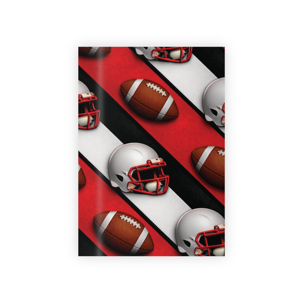 Red, Black & White Gift Wrap
