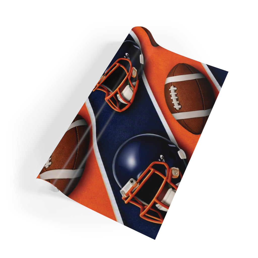 Orange & Black Gift Wrap