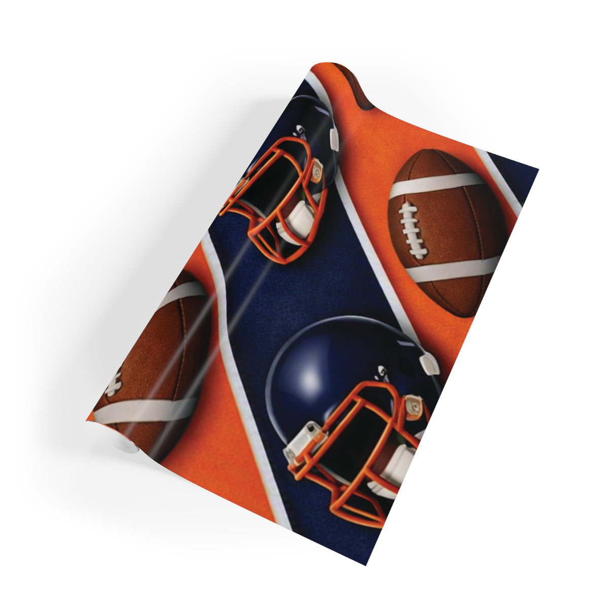 Orange & Black Gift Wrap