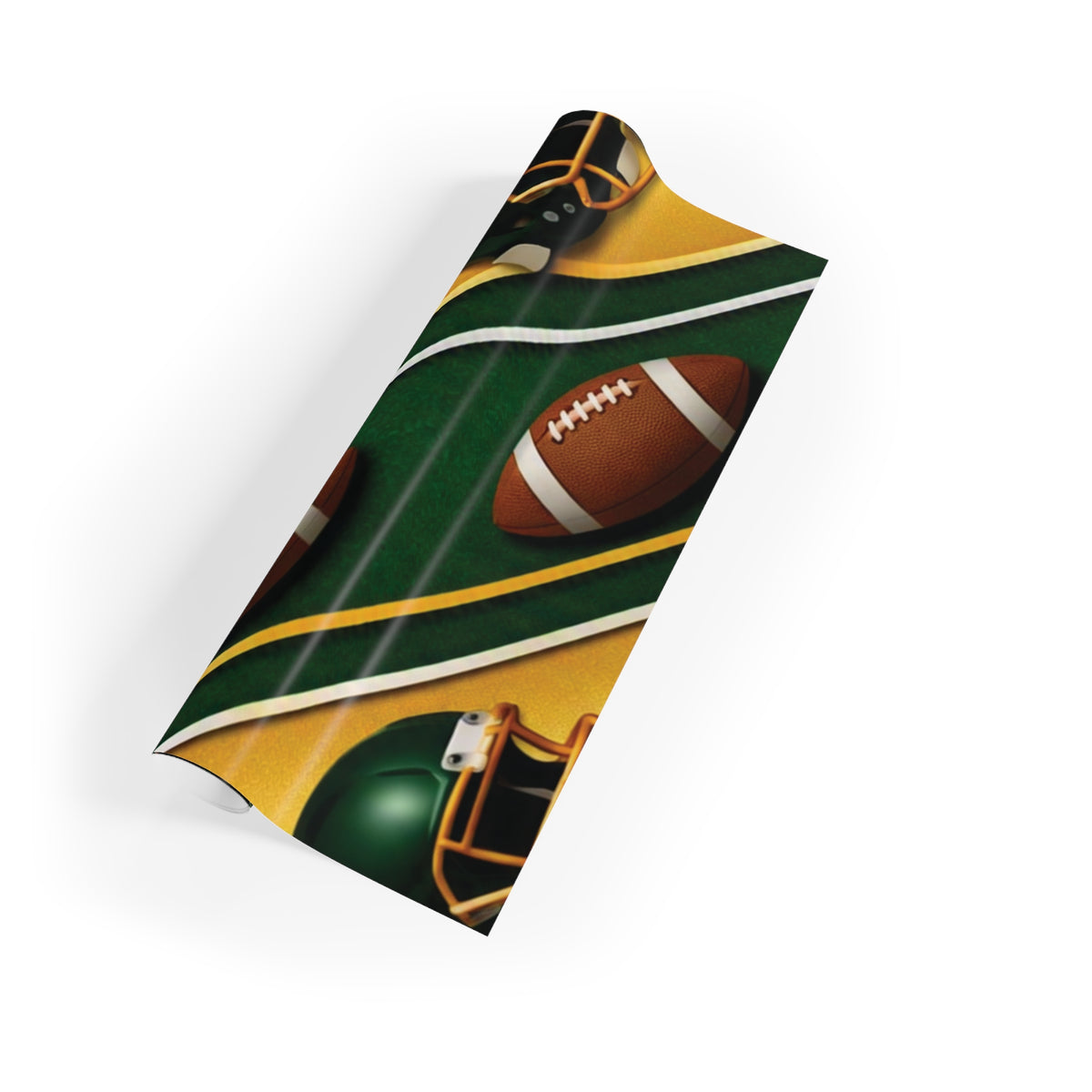 Green & Gold Gift Wrap