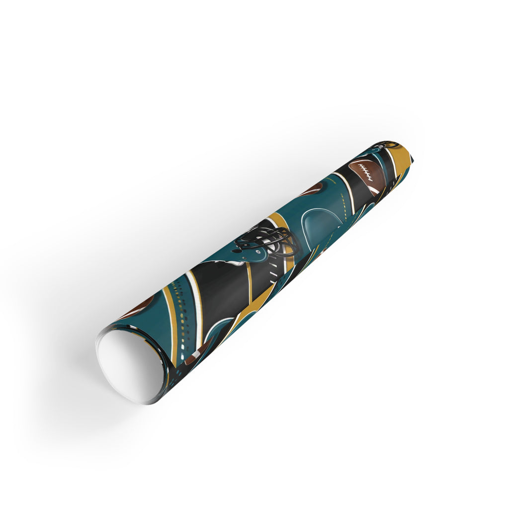 Teal & Black Gift Wrap