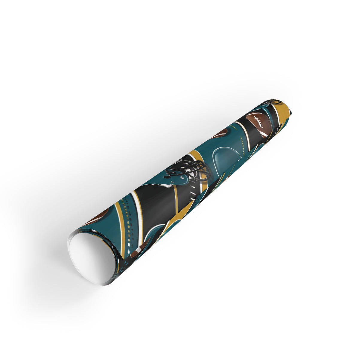 Teal & Black Gift Wrap