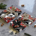 Red, Black & White Gift Wrap