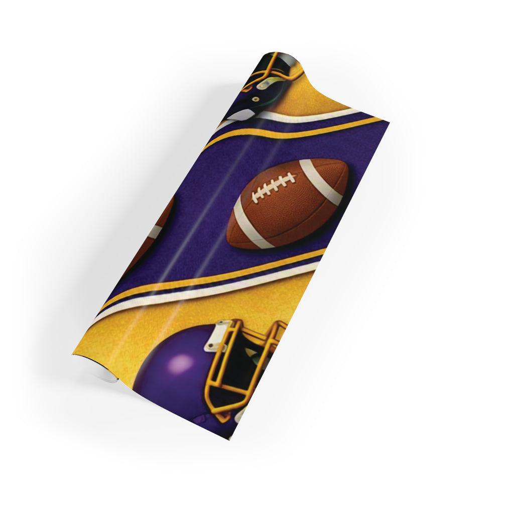 Purple & Gold Gift Wrap