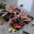 Red & Pewter Gift Wrap