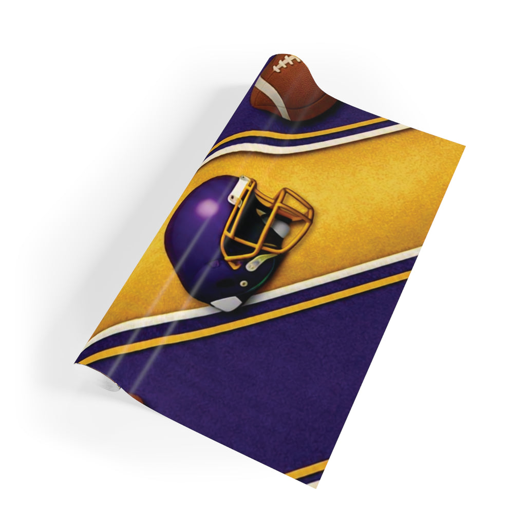 Purple & Gold Gift Wrap