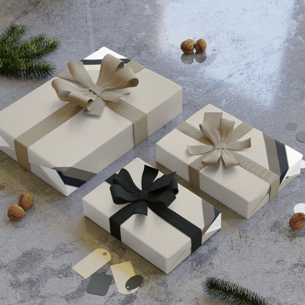 Navy & Silver Gift Wrap
