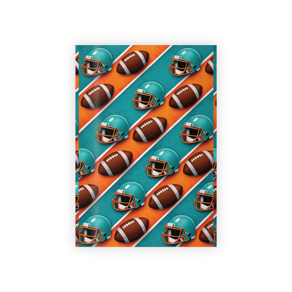 Teal & Orange Gift Wrap
