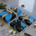 Blue & Black Gift Wrap