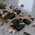 Black & Gold Gift Wrap