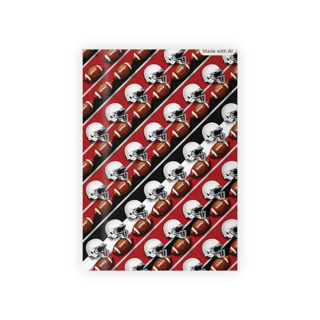 Red, Black & White Gift Wrap