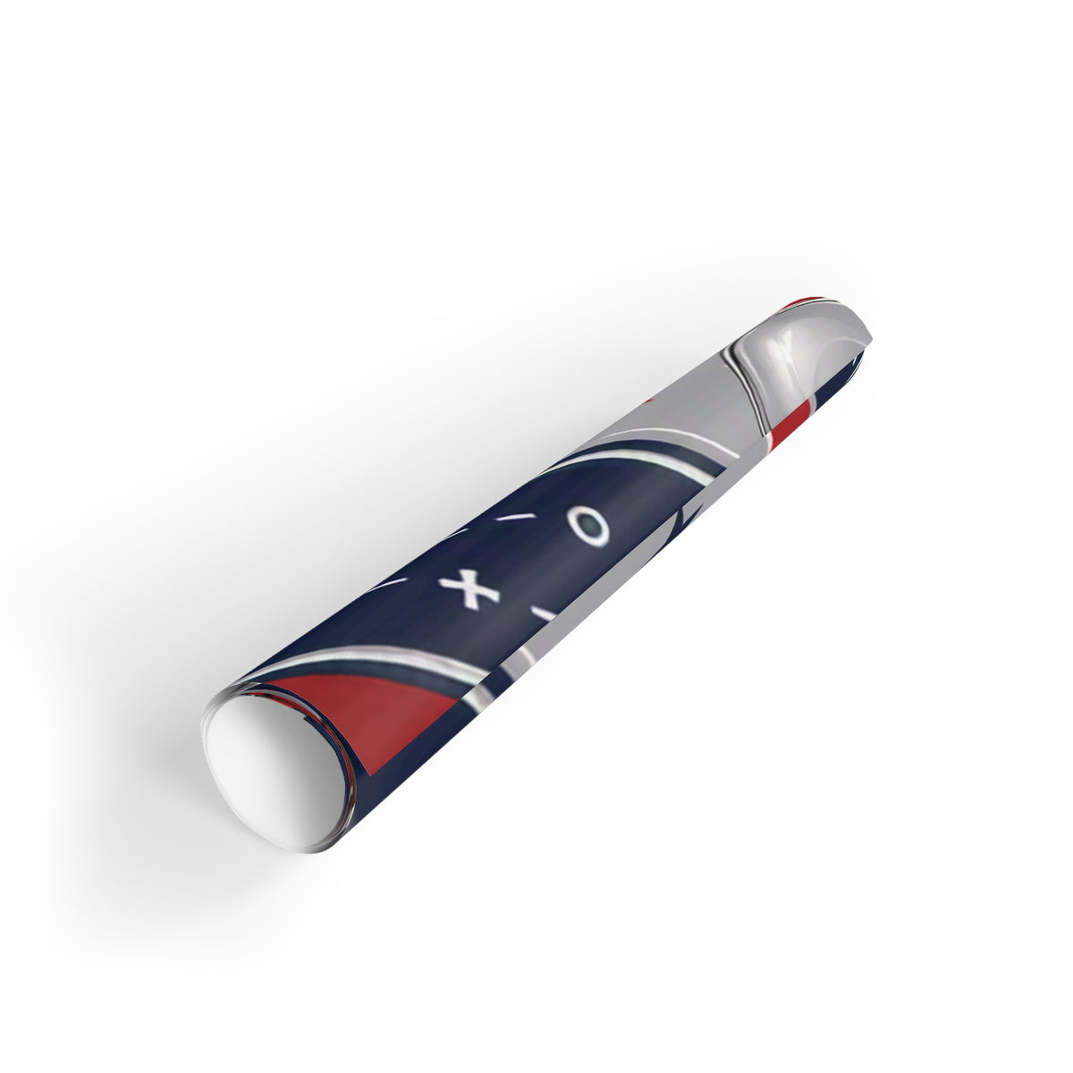 Navy, Red & Silver Gift Wrap