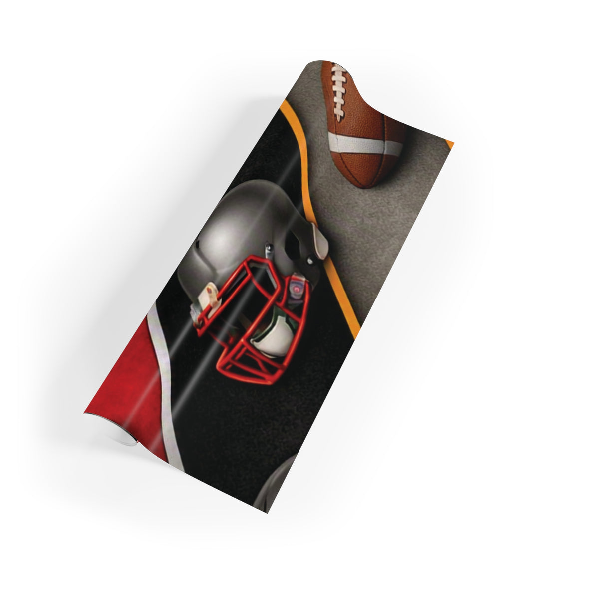 Red & Pewter Gift Wrap
