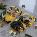 Green & Gold Gift Wrap