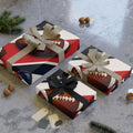 Blue, Red & White Gift Wrap