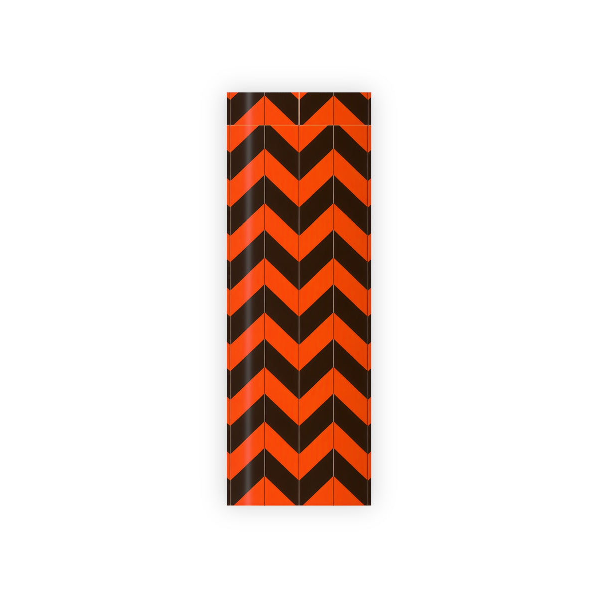 Orange & Black Zigzag Gift Wrap