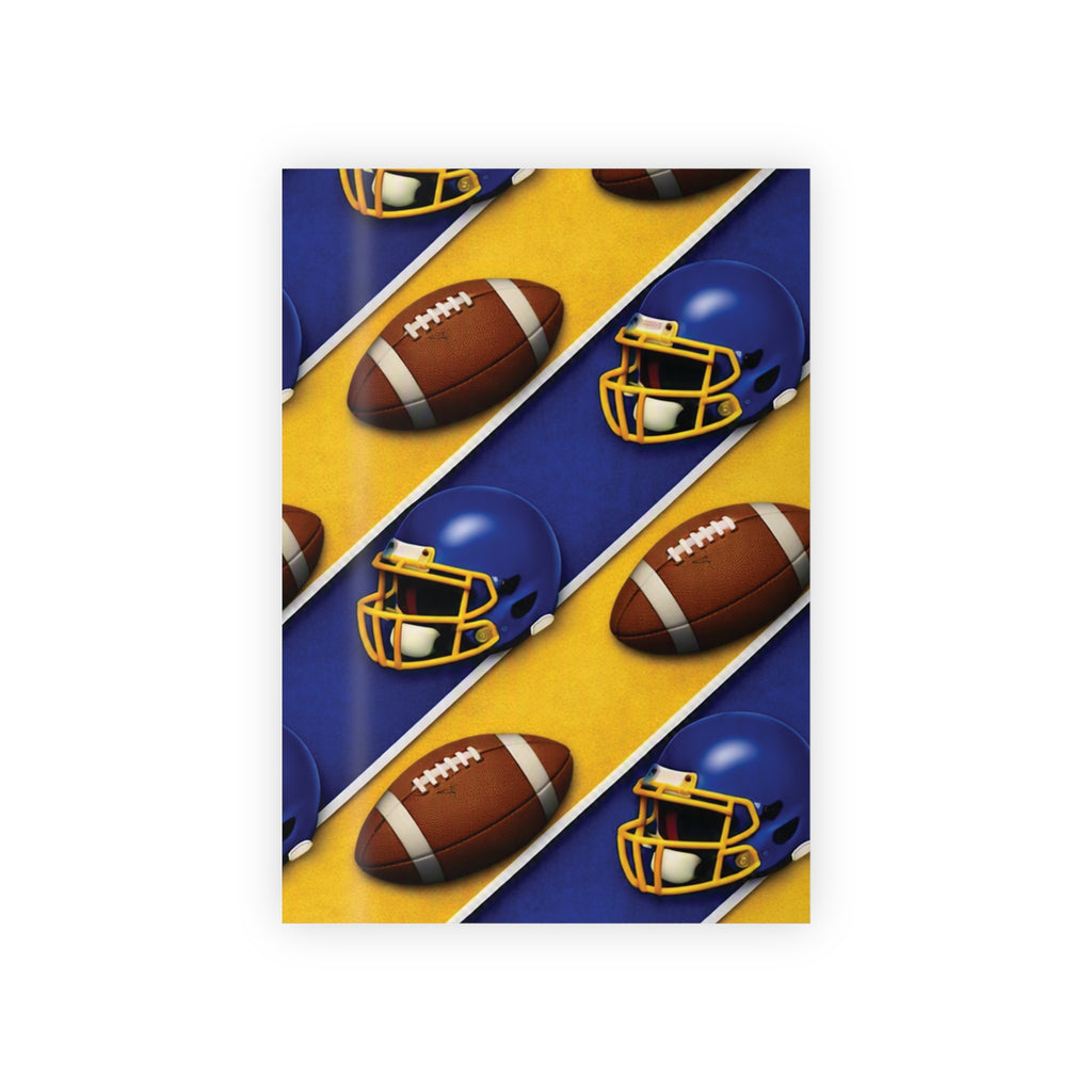 Blue & Gold Gift Wrap