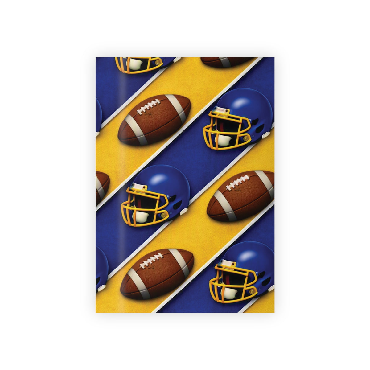 Blue & Gold Gift Wrap