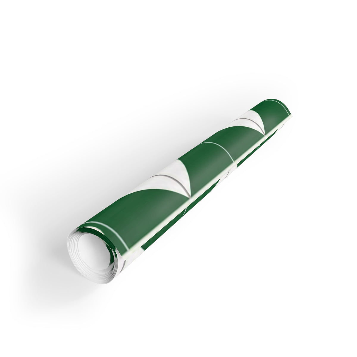 Green Chevron Wrapping Paper Roll — Festive Gift Wrap for Holidays & Birthdays, sport lovers.