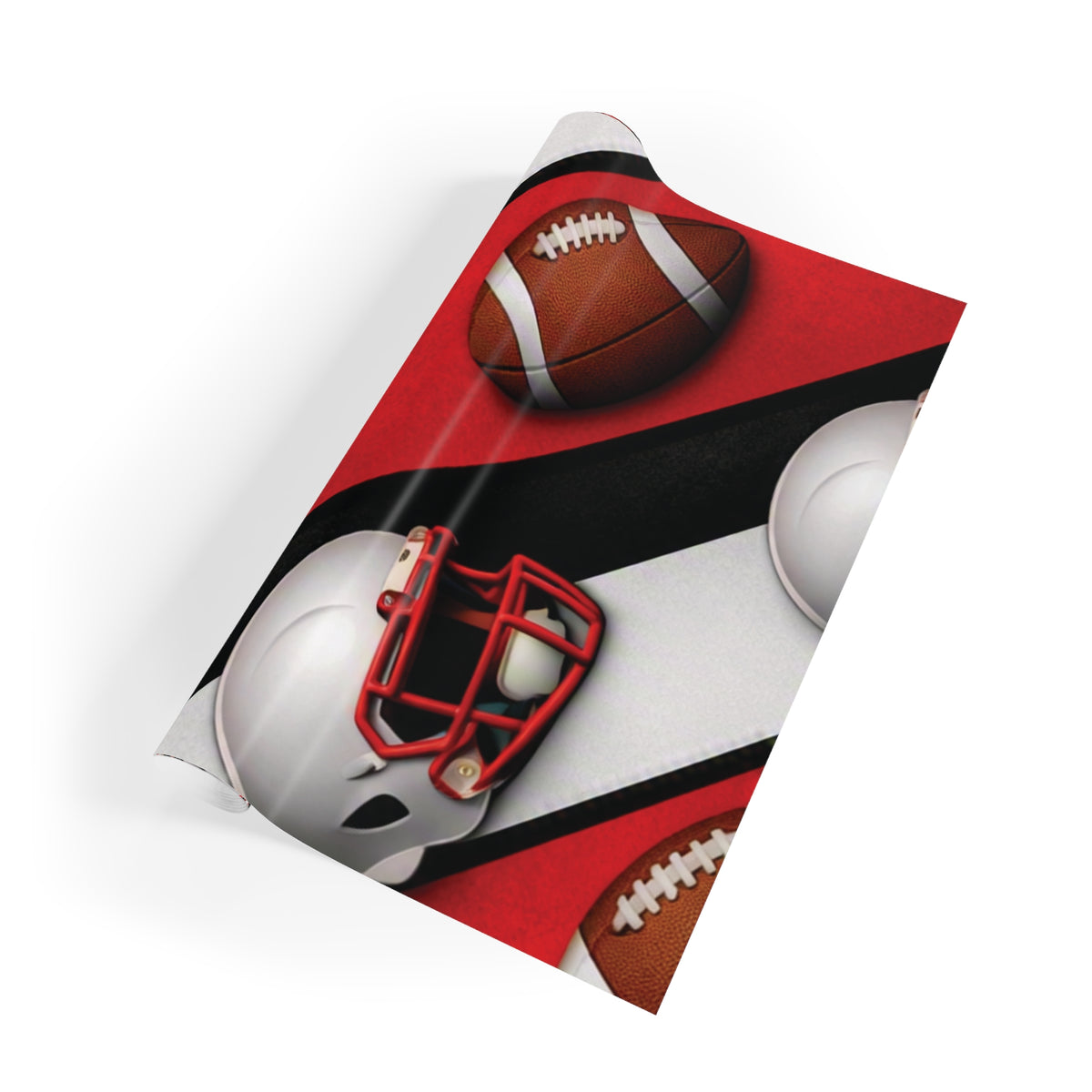 Red, Black & White Gift Wrap
