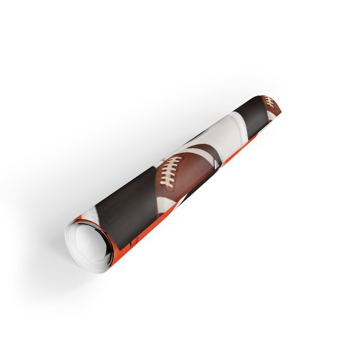Brown & Orange Gift Wrap