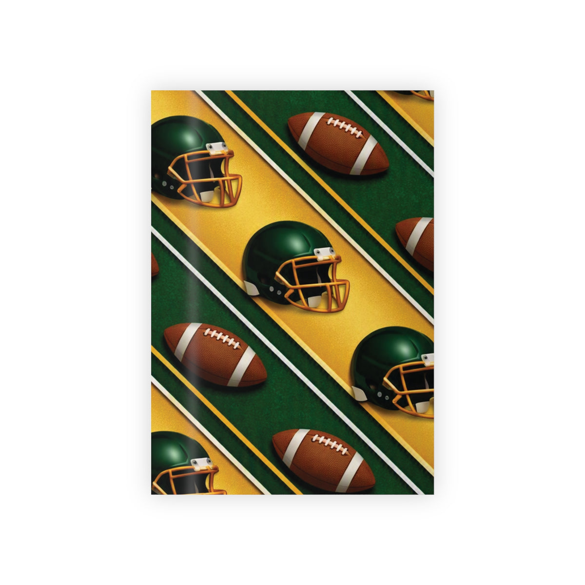 Green & Gold Gift Wrap