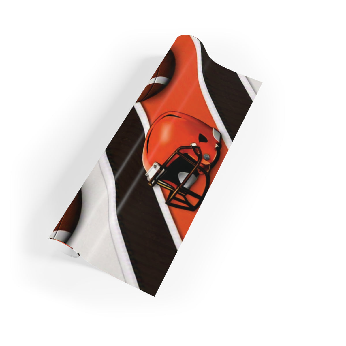Brown & Orange Gift Wrap