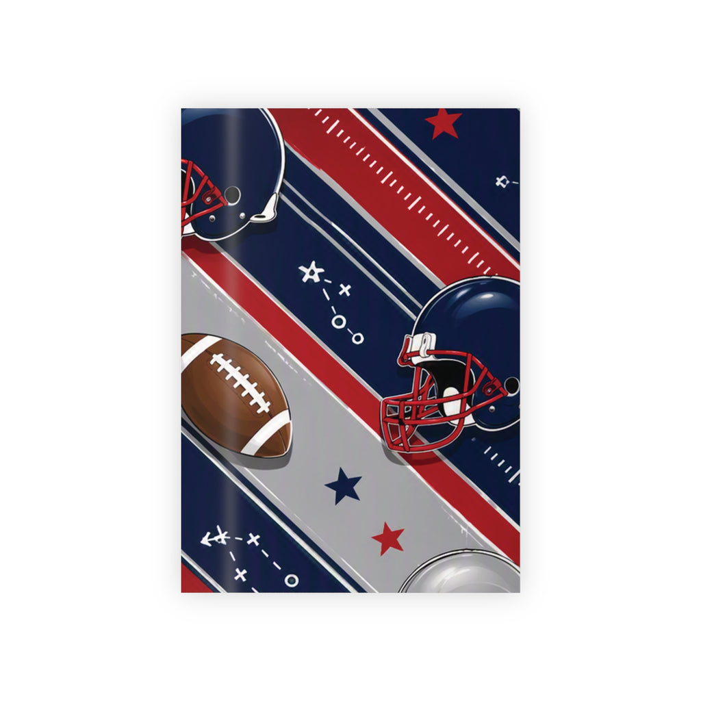 Navy, Red & Silver Gift Wrap
