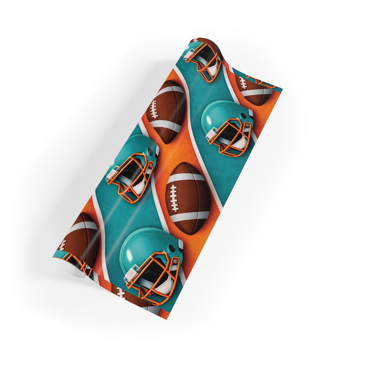 Teal & Orange Gift Wrap