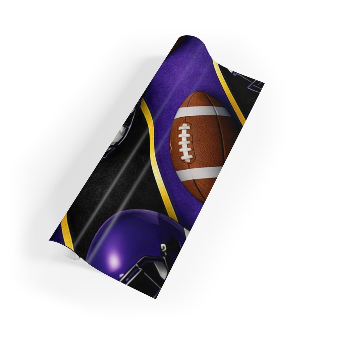 Purple & Black Gift Wrap
