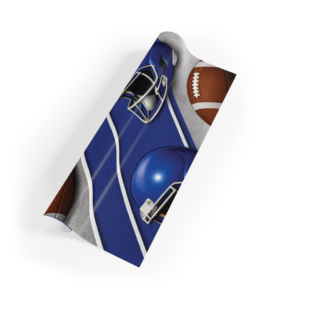 Silver & Blue Gift Wrap