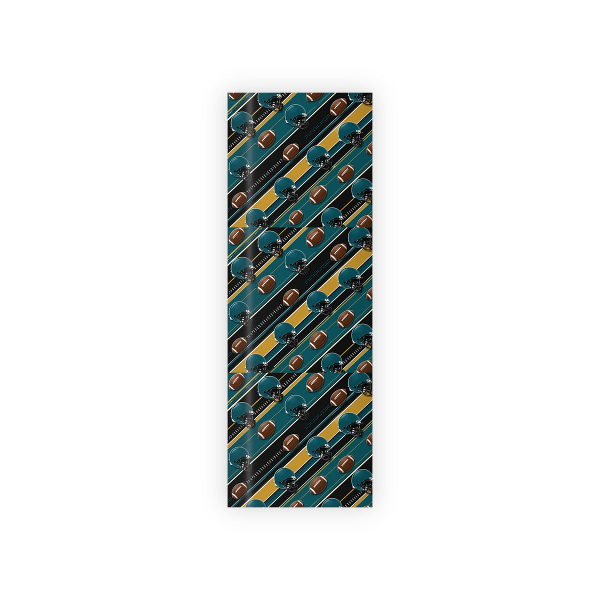 Teal & Black Gift Wrap