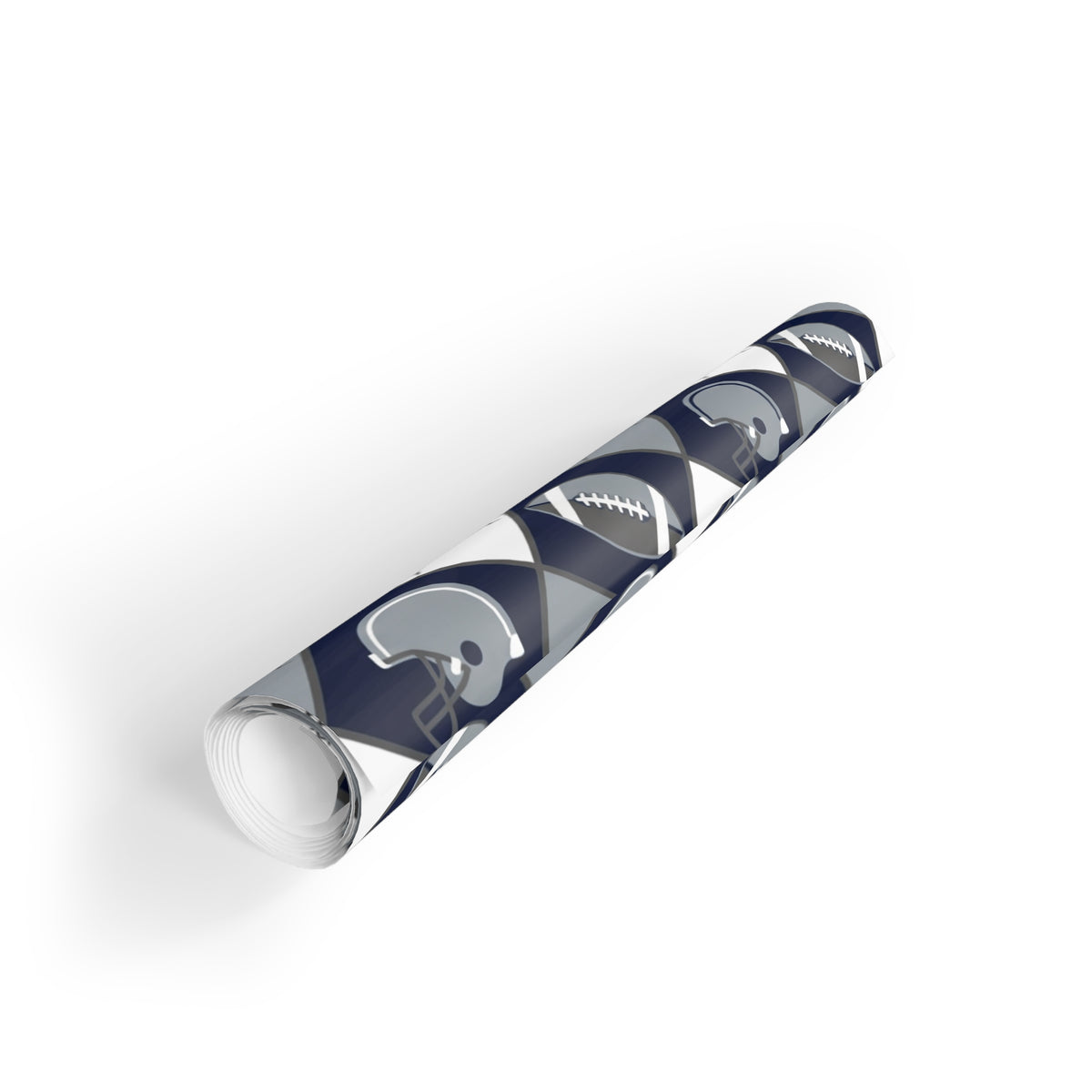 Navy, Silver & White Gift Wrap