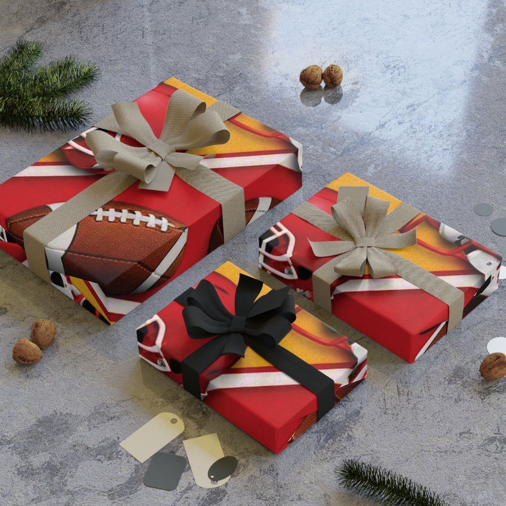 Red & Gold Gift Wrap