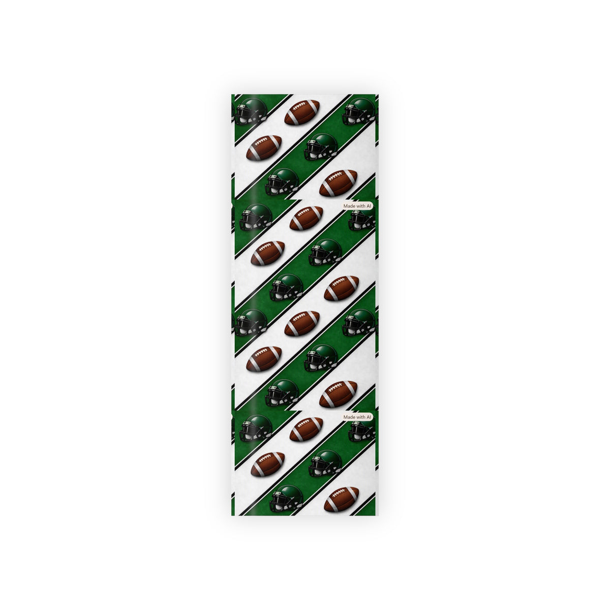 Green & White Gift Wrap
