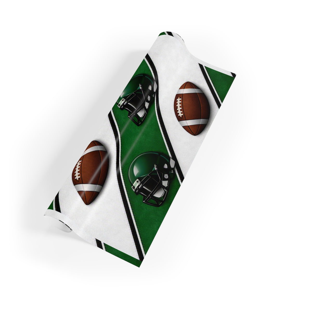 Green & White Gift Wrap