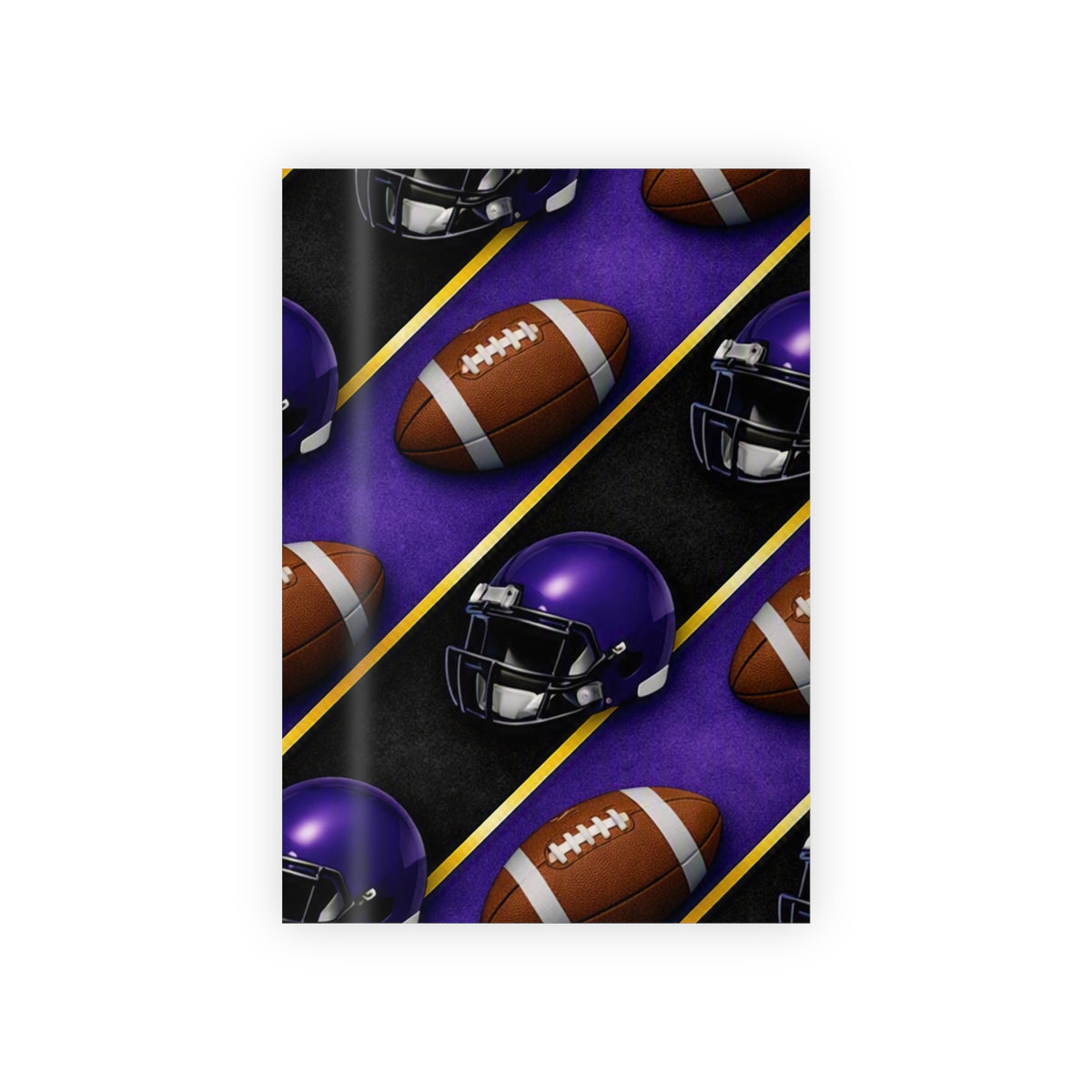 Purple & Black Gift Wrap