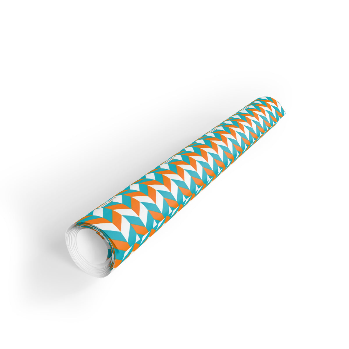 Turquoise & Orange Gift Wrap