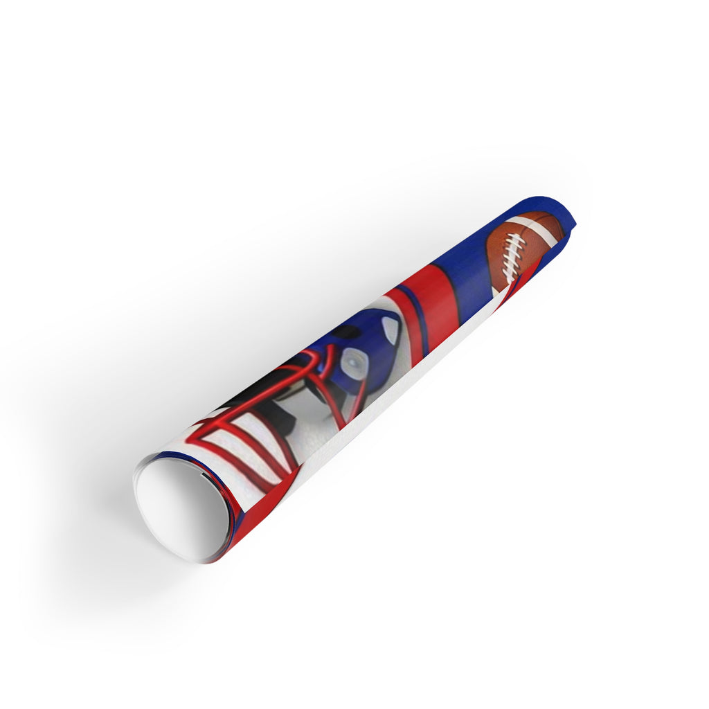 Navy, Blue, Red & White Gift Wrap