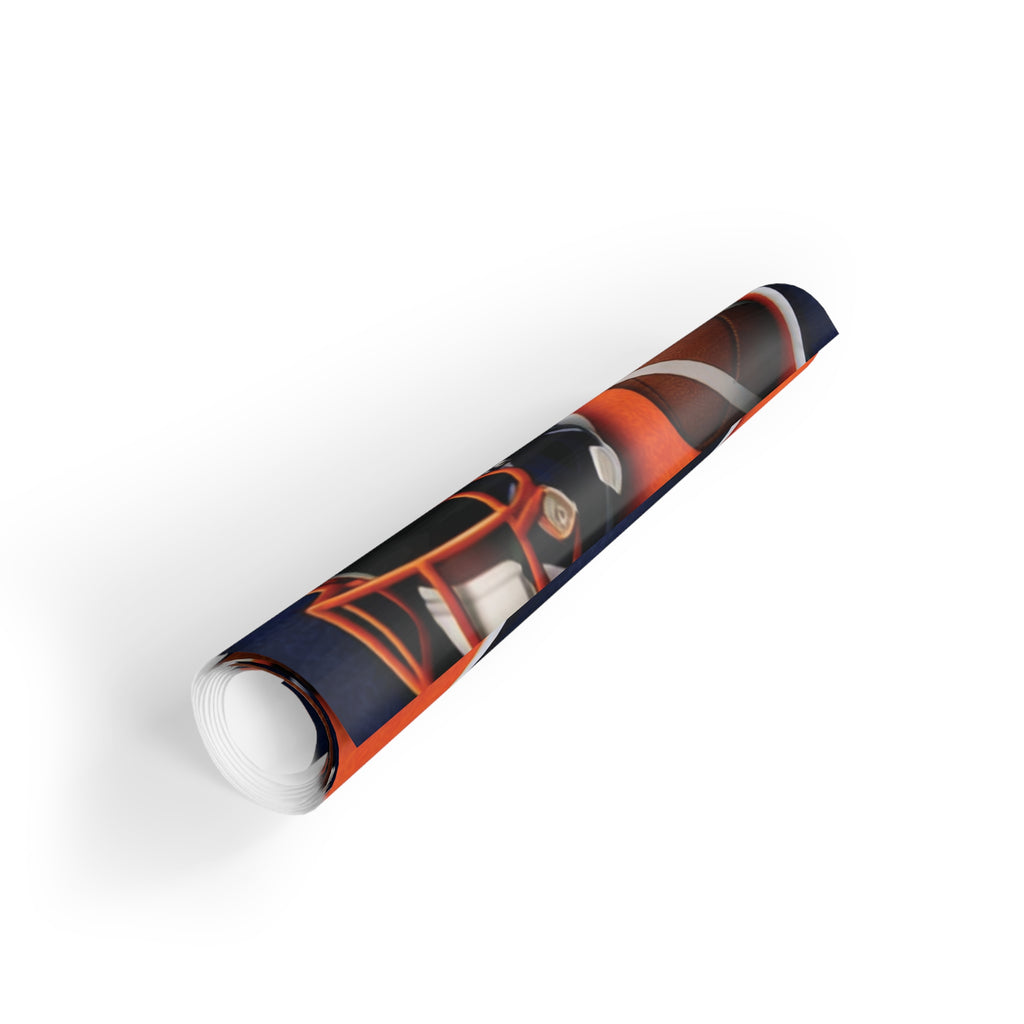 Orange & Black Gift Wrap