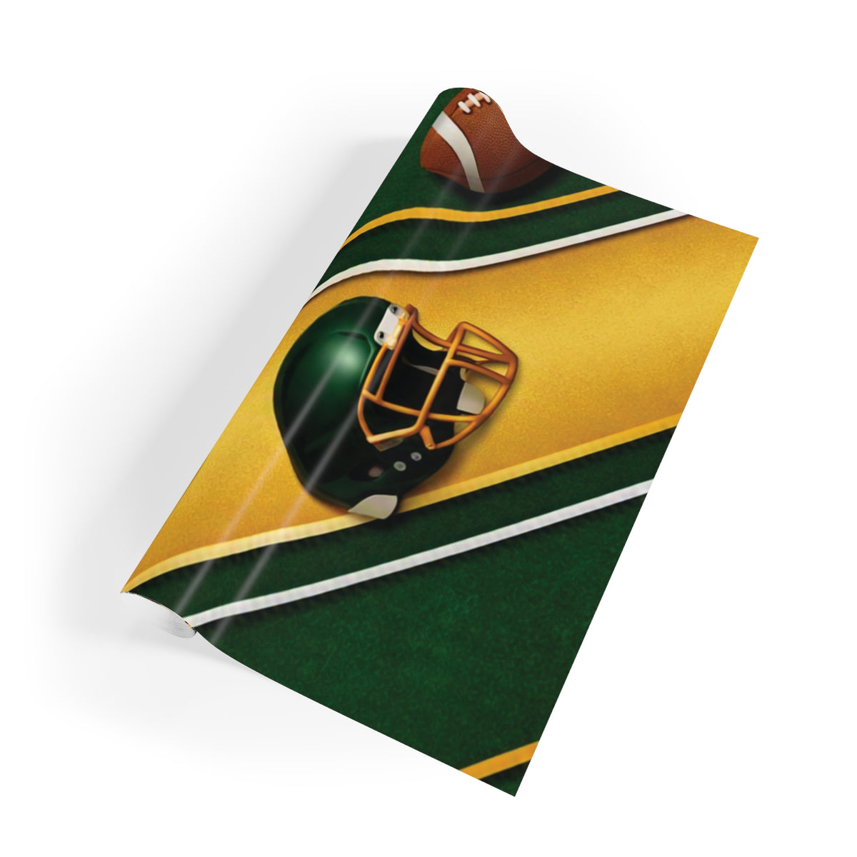 Green & Gold Gift Wrap