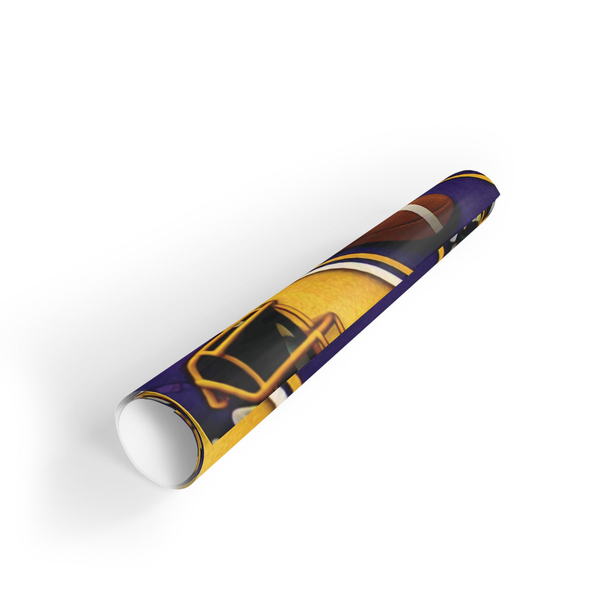 Purple & Gold Gift Wrap