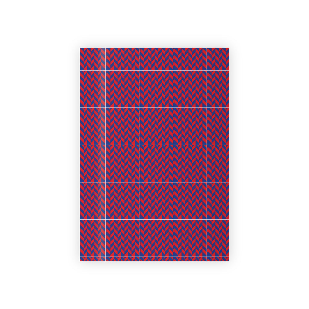 Red & Blue Gift Wrap