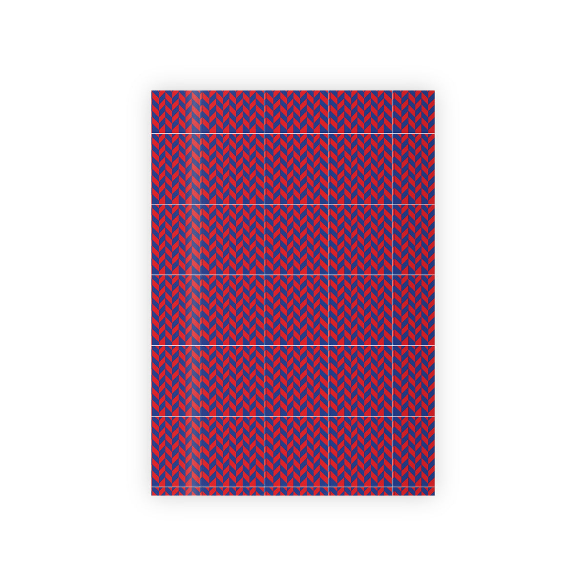 Red & Blue Gift Wrap