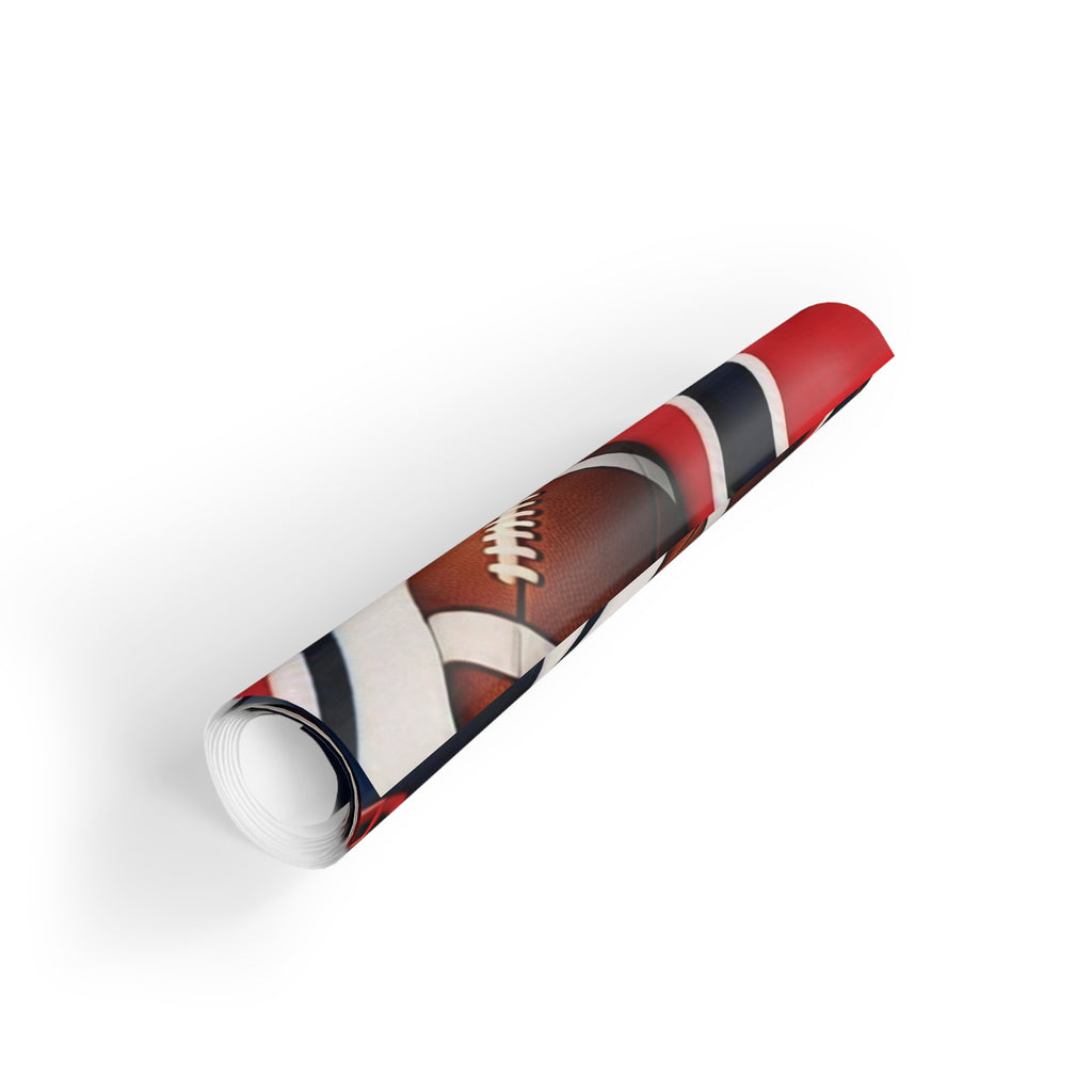 Blue, Red & White Gift Wrap