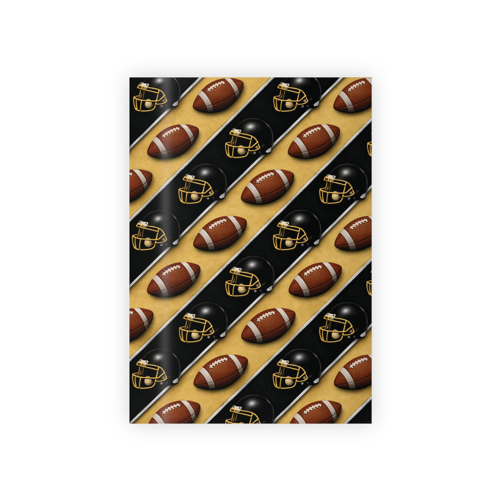 Old Gold & Black Gift Wrap