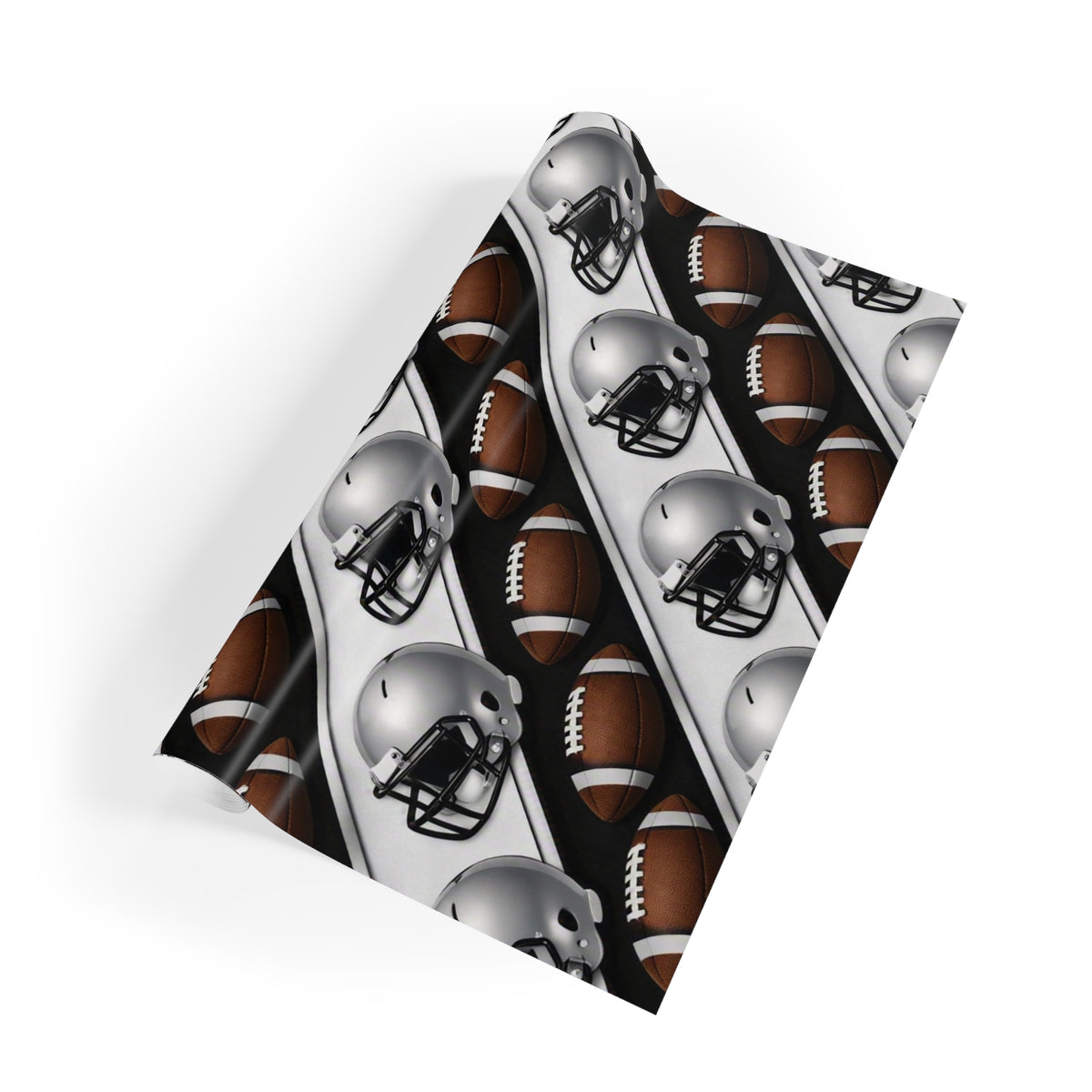 Silver & Black Gift Wrap