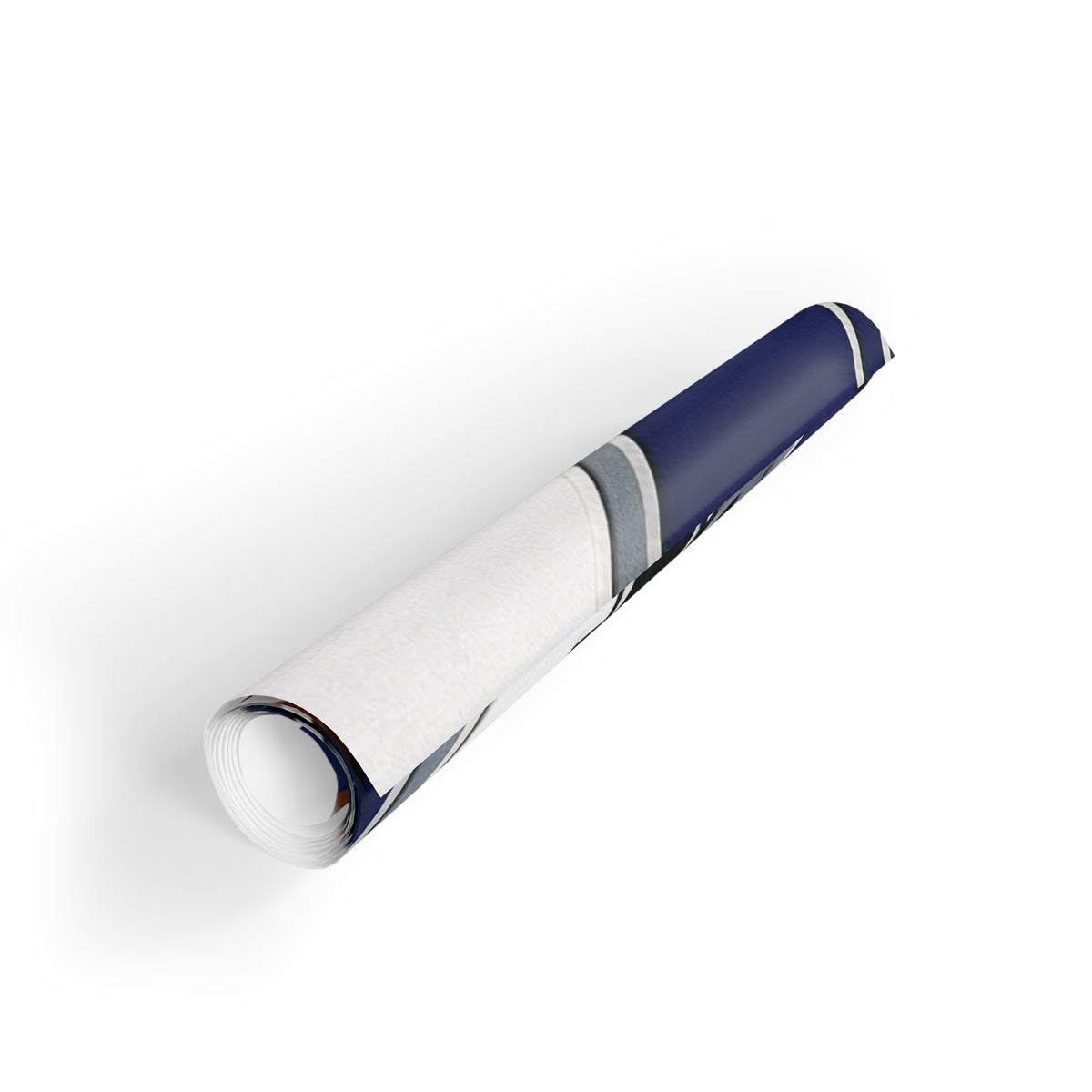 Blue, Silver & White Gift Wrap