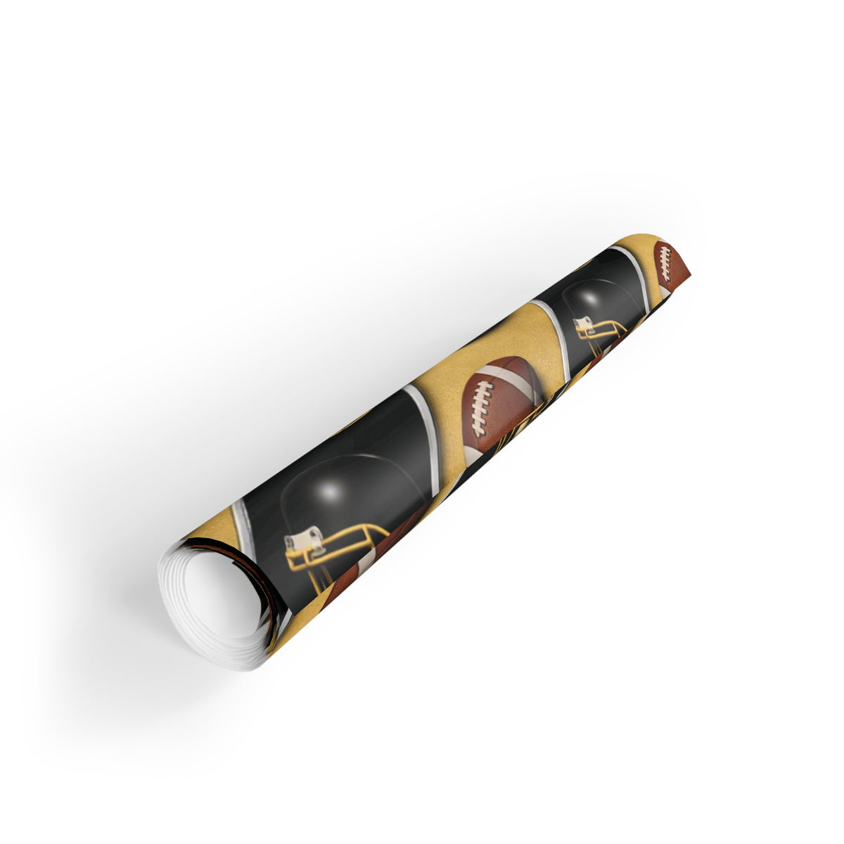 Old Gold & Black Gift Wrap